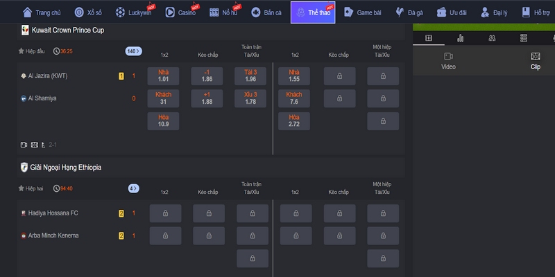Lĩnh vực cá cược thể thao tại link 88EE thu hút bet thủ tham gia